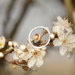 Load image into Gallery viewer, OOAK Lua ring #17 • Tourmaline ~ Size 53 ~ can be adjusted (ready-to-ship)