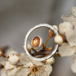 Load image into Gallery viewer, OOAK Lua ring #17 • Tourmaline ~ Size 53 ~ can be adjusted (ready-to-ship)