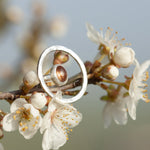 Load image into Gallery viewer, OOAK Lua ring #17 • Tourmaline ~ Size 53 ~ can be adjusted (ready-to-ship)