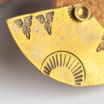 Load image into Gallery viewer, OOAK Aela ear jackets #19 • brass (ready-to-ship)