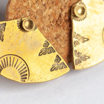 Load image into Gallery viewer, OOAK Aela ear jackets #19 • brass (ready-to-ship)