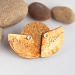 Load image into Gallery viewer, OOAK Aela ear jackets #24 • copper (ready-to-ship)