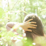 Afbeelding in Gallery-weergave laden, OOAK • Silver Pebble ring set #3, prehnite, size 55 (ready to ship)