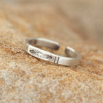 Load image into Gallery viewer, OOAK Ethnic ring in silver #3 • adjustable size starting at 53 (ready-to-ship)
