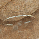 Load image into Gallery viewer, OOAK Ethnic bracelet in silver #11 • size 5,5cm (ready-to-ship)
