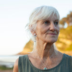 Load image into Gallery viewer, OOAK Aina earrings #6 • White labradorite & Tanzanite (ready to ship)