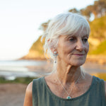 Load image into Gallery viewer, OOAK Aina earrings #6 • White labradorite & Tanzanite (ready to ship)