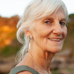 Load image into Gallery viewer, OOAK Echo earrings #42 ~ silver (ready-to-ship)