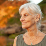 Load image into Gallery viewer, OOAK Echo earrings #42 ~ silver (ready-to-ship)