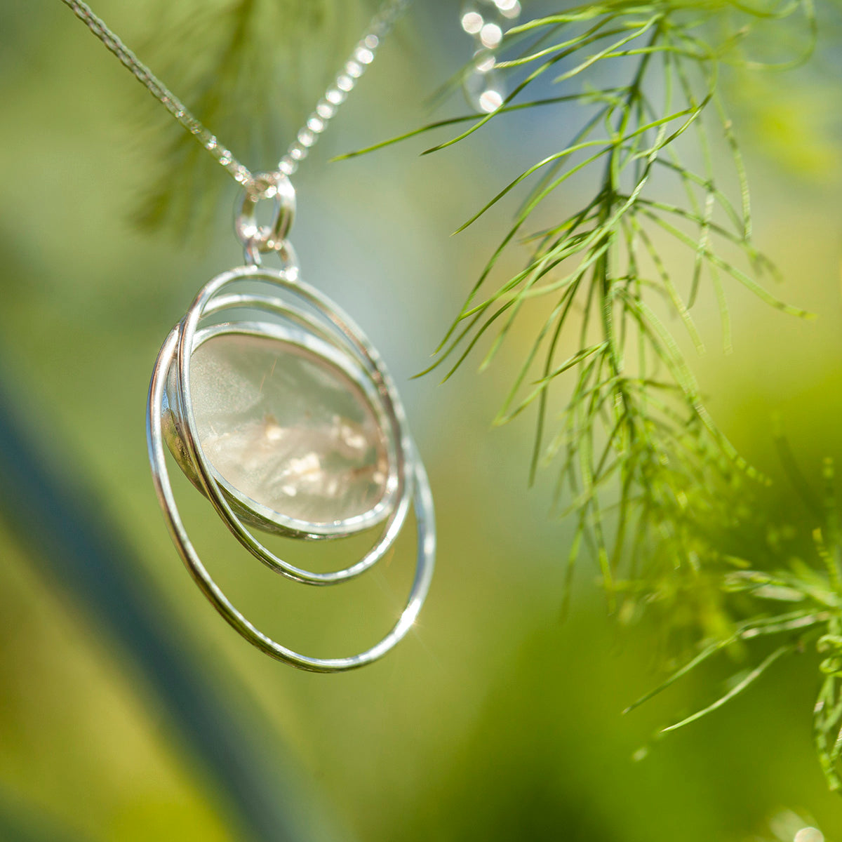 Pendentif en pierre pièce unique #29 • agate du Montana (prêt à expédier)