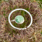 Afbeelding in Gallery-weergave laden, OOAK Lua ring #11 • turquoise ~ Size 54,5 ~ can be adjusted (ready-to-ship)