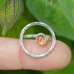Load image into Gallery viewer, OOAK Lua ring #17 • Tourmaline ~ Size 53 ~ can be adjusted (ready-to-ship)