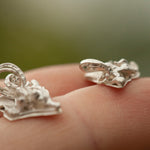 Load image into Gallery viewer, OOAK Keira earrings #10 ~ silver (ready-to-ship)