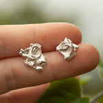 Load image into Gallery viewer, OOAK Keira earrings #11 ~ silver (ready-to-ship)