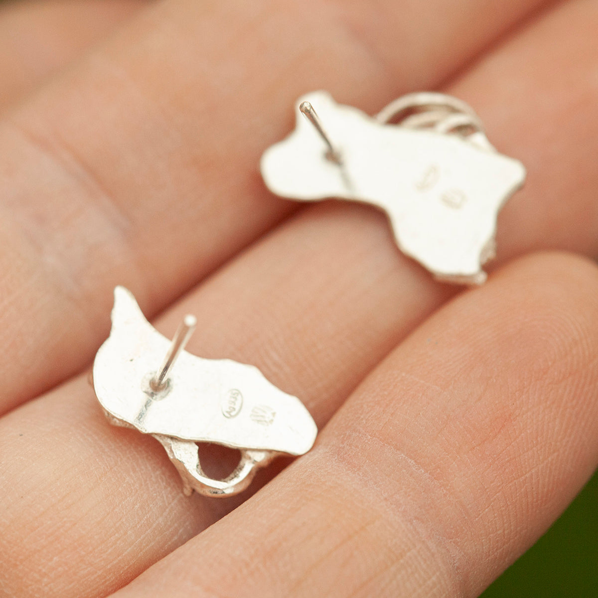 Boucles d'oreilles Keira pièce unique #14 ~ argent (prêt à expédier)