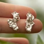 Load image into Gallery viewer, OOAK Keira earrings #7 ~ silver (ready-to-ship)