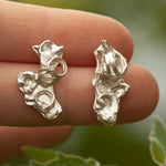 Load image into Gallery viewer, OOAK Keira earrings #7 ~ silver (ready-to-ship)