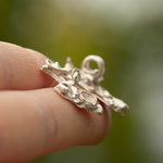 Load image into Gallery viewer, OOAK Keira earrings #7 ~ silver (ready-to-ship)