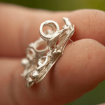 Load image into Gallery viewer, OOAK Keira earrings #7 ~ silver (ready-to-ship)