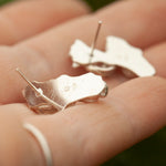 Load image into Gallery viewer, OOAK Keira earrings #7 ~ silver (ready-to-ship)