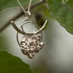 Load image into Gallery viewer, OOAK Keira pendant #5 ~ silver (ready-to-ship)