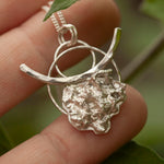 Load image into Gallery viewer, OOAK Keira pendant #5 ~ silver (ready-to-ship)