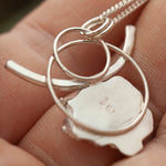 Load image into Gallery viewer, OOAK Keira pendant #5 ~ silver (ready-to-ship)