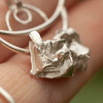 Load image into Gallery viewer, OOAK Keira pendant #6 ~ silver (ready-to-ship)