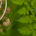 Load image into Gallery viewer, OOAK • Vegetal Moon pendant #24 • silver & brass (ready-to-ship)