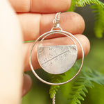 Load image into Gallery viewer, OOAK • Vegetal Moon pendant #21 • silver (ready-to-ship)