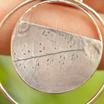 Load image into Gallery viewer, OOAK • Vegetal Moon pendant #21 • silver (ready-to-ship)