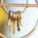 Load image into Gallery viewer, OOAK Silver & solid 18K gold pendant #5 (ready to ship)