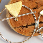 Afbeelding in Gallery-weergave laden, OOAK Gold & silver earrings #8 (ready to ship)