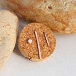 Charger l'image dans la galerie, Ginko - Ear Jackets en forme d'éventail en argent avec motifs ethniques • "3 en 1" • 4 boucles d'oreilles différentes au choix •