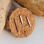 Afbeelding in Gallery-weergave laden, OOAK ear climbers trio #8 • copper (ready-to-ship)