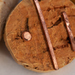 Cargar imagen en el visor de la galería, OOAK ear climbers trio #9 • copper (ready-to-ship)