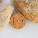 Cargar imagen en el visor de la galería, OOAK ear climbers trio #11 • copper (ready-to-ship)