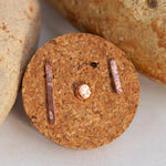 Cargar imagen en el visor de la galería, OOAK ear climbers trio #11 • copper (ready-to-ship)