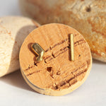 Afbeelding in Gallery-weergave laden, OOAK ear climbers pair #29 • brass (ready-to-ship)