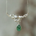 Load image into Gallery viewer, OOAK Lava necklace #1 • Kyanite (ready to ship)