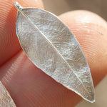 Load image into Gallery viewer, OOAK Silver Leaf earrings #3 (ready to ship)