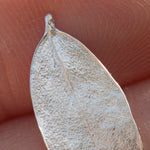 Load image into Gallery viewer, OOAK Silver Leaf earrings #3 (ready to ship)