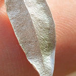 Load image into Gallery viewer, OOAK Silver Leaf earrings #4 (ready to ship)