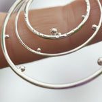 Charger l'image dans la galerie, OOAK • Cosmos pendant in silver #5 (ready to ship)