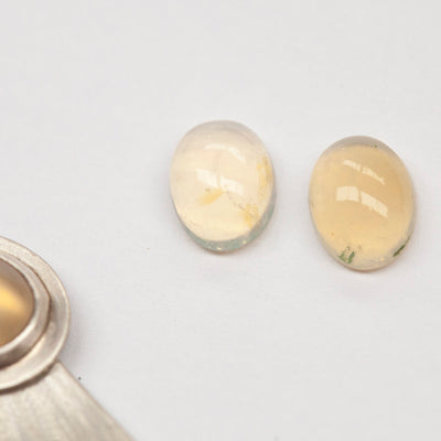Choose Your Stone : boucles d'oreilles Flora (sur commande)
