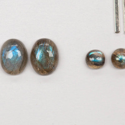 Choose Your Stone : boucles d'oreilles Flora (sur commande)