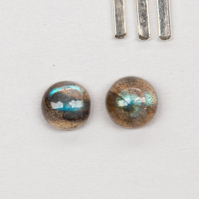 Choose Your Stone : boucles d'oreilles Flora (sur commande)