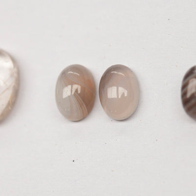 Choose Your Stone : boucles d'oreilles Flora (sur commande)