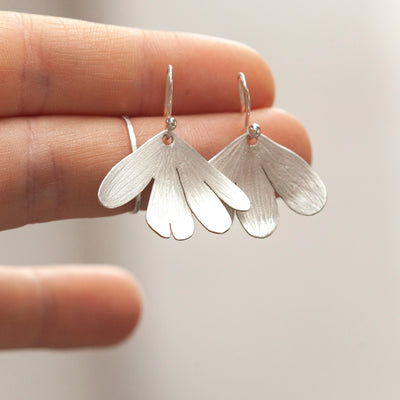 Choose Your Stone : boucles d'oreilles Flora (sur commande)