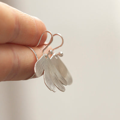 Choose Your Stone : boucles d'oreilles Flora (sur commande)